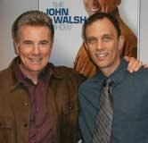 Here Keith is pictured with John Walsh just after his appearance on the John Walsh show. On the show, Keith successfully worked with a young woman who had a severe, long-lasting snake phobia. It took less than 15 minutes!