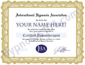 Hypnotherapy Certificate